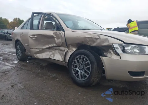 2006 Hyundai Sonata Gl из США, поврежденный, VIN KMHET46C26A080552